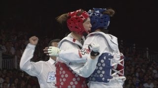 Hwang Kyung Seon KOR Wins Taekwondo 67kg Gold  London 2012 Olympics [upl. by Kiraa376]