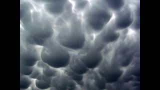 Beautiful Mammatus Clouds [upl. by Aynekal]