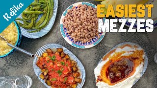 7 VERY EASY BASIC TURKISH MEZE RECIPES  Different Appetizer Recipes You Can Make in 5 Minutes 🍴 [upl. by Ennaegroeg]