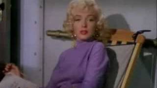 Gentlemen Prefer Blondes scene with Marilyn Monroe [upl. by Christin]