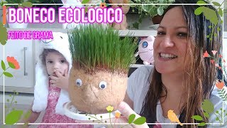 Como fazer Boneco Ecologico [upl. by Kentigerma781]