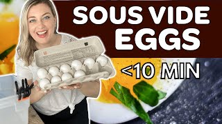 See How To Sous Vide Soft Boiled Eggs [upl. by Tabbie35]