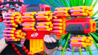 Nerf War Million Subscribers Battle [upl. by Adnamahs]