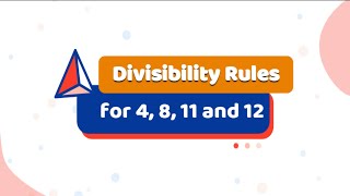 Divisibility Rules for 4 8 11 and 12 [upl. by Oiramej342]