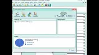 Importing Data from FamilySearch Family Tree [upl. by Hayarahs]