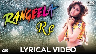 Rangeela Re Lyrical Rangeela  A R Rahman  Asha Bhosle  Aamir Khan Urmila Jackie [upl. by Philoo227]