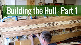 Building the Hull  Part 1 Ep 6  Cedar Strip Canoe Build [upl. by Novhaj792]