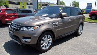 SOLD 2016 Land Rover Range Rover Sport HSE Walkaround Start up Tour and Overview [upl. by Demp]