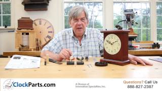 How to Replace a Clock Mechanism [upl. by Nylarej]