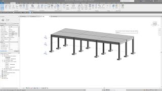 Tuto Revit StructurePoteau Poutre Dalle Semelle isolée [upl. by Urquhart887]