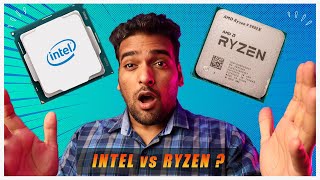 INTEL VS RYZEN 🔥 Which is better  Comparison [upl. by Naeroled]