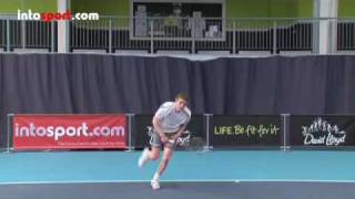 Tennis Serve  Basic Serve Technique [upl. by Enorahs]