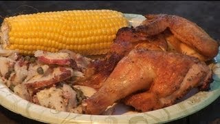 How to Grill Pound Chicken  Recipe [upl. by Analem181]