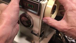 How to fix KENMORE MODEL 158 BELT REPLACEMENT 12 STITCH [upl. by Llibyc815]