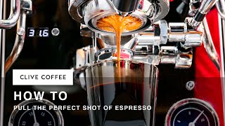 How to pull the perfect shot of espresso [upl. by Nnaitsirhc]