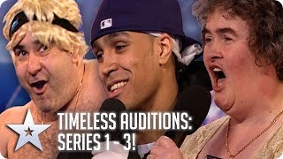 BGTs Timeless Auditions  Series 1  3  Britains Got Talent [upl. by Anaujd]