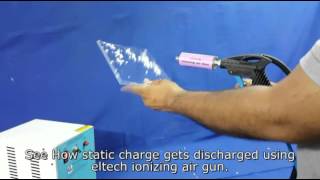 Eltech ionizing air gun  Eltech Engineers mumbai [upl. by Ylrad]