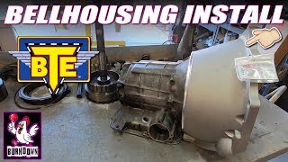 BTE Bellhousing Install Powerglide Build Part 02 [upl. by Haukom]