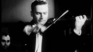 Yehudi Menuhin plays Mendelssohn violin concerto [upl. by Gannie244]