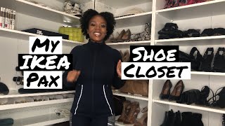 How I Built My IKEA Pax Shoe Closet  Plan Build Assemble and Arrange [upl. by Thorfinn]