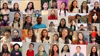 Talented Kids Singing Virtually During Global Pandemic  We Are The World [upl. by Ijar347]