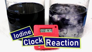 Iodine Clock Reaction Explained Chemistry [upl. by Ammamaria302]