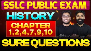 SSLC Public Exam History Chapter 1247910 Sure Questions [upl. by Urd]