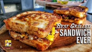 The Best Grilled Sandwich Ever  Blaze Griddle [upl. by Lolly519]