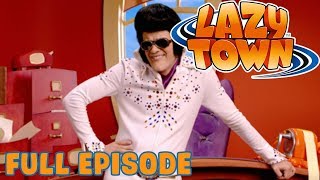 Lazy Town  Rockin Robbie  Full Episode [upl. by Atnauqahs]