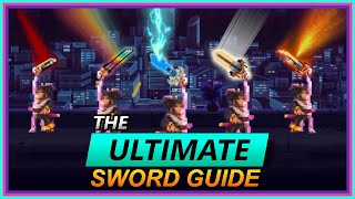 The ONLY Katana Zero SWORD GUIDE Youll Ever Need How To Get Every Sword And What They Do [upl. by Leunammi]