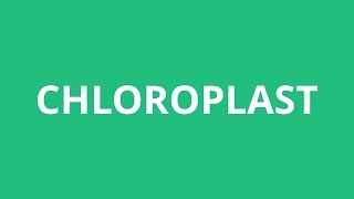 How To Pronounce Chloroplast  Pronunciation Academy [upl. by Inanuah]