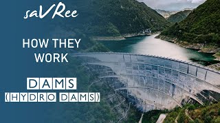 How Dams Work Hydro Dams [upl. by Arahas]