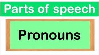 PRONOUNS  Definition Types amp Examples in 5 MINUTES  Parts of speech [upl. by Notlrac642]