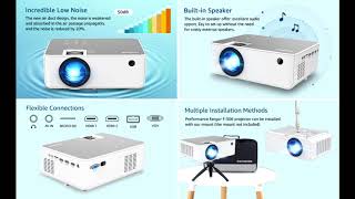 Fangor506 Full HD WiFi Projector Review [upl. by Ossie]