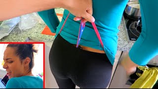 WEDGIE PRANK ON GIRLFRIEND [upl. by Lambard]