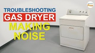 Gas Dryer Making Loud Noise  TOP 6 Reasons amp Fixes  All Dryers [upl. by Lebasiairam]